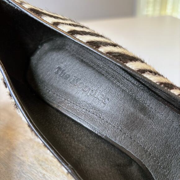 The Kooples Women's Zebra Print Calf Hair Pointed Toe Heels EU Size 39 US 8.5 - Picture 8 of 11